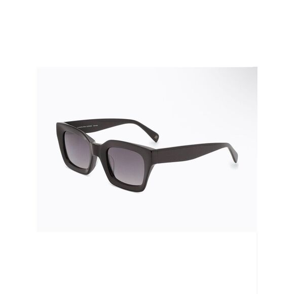 Women\'s Oversized Black Square Sunglasses - Modern Designer Style (CL 9068-01)